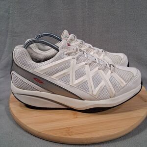 MBT Sport 3 Womens Size 10 - 10.5 Rocker Sole Walking Shoes Sneakers White